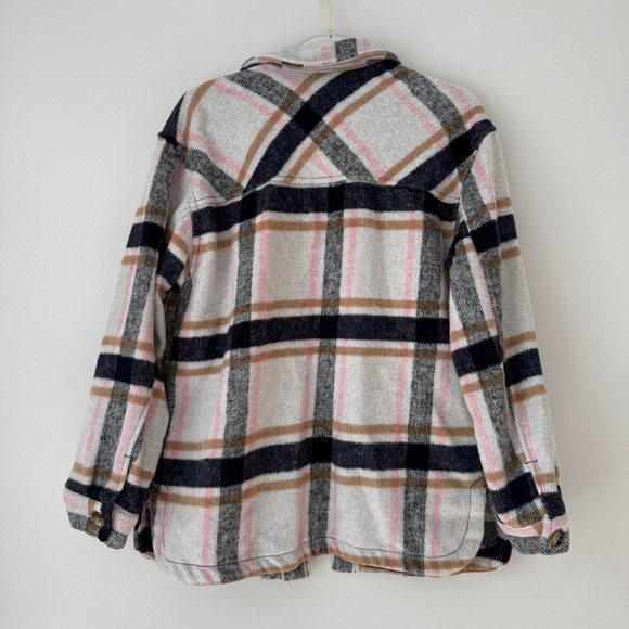 Ashley by 26 International Outerwear Flannel Shacket Sz M - Picture 2 of 9